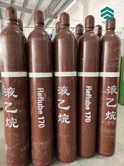 El 99,5% de pureza del gas etano C2h6 R170 como refrigerante