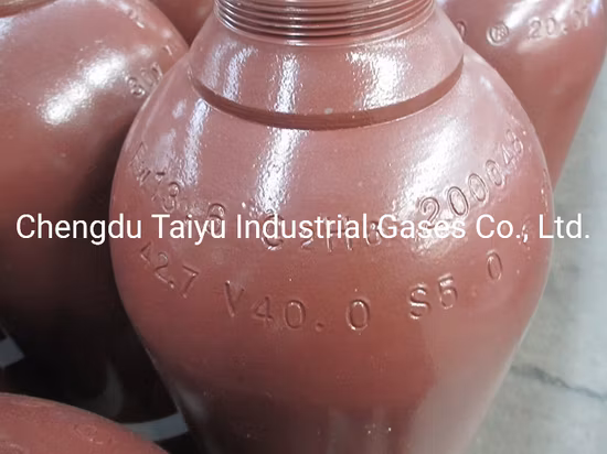 Fabricante de gas etano R170 C2h6 de pureza del 99,5% de grado Refreigerant