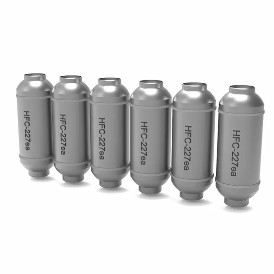 Gas licuado descolorido refrigerante limpio del agente 99,9% Min FM200 de la extinción de incendios Hfc227ea