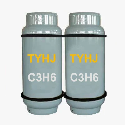 Entrega rápida China Precio competitivo Refrigerante líquido R1270 Gas propileno C3h6